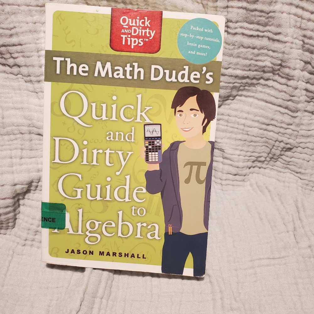 The math dude's quick and dirty guide to algebra by Jason marshall